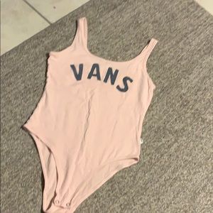 Vans Logo Pink Bodysuit!